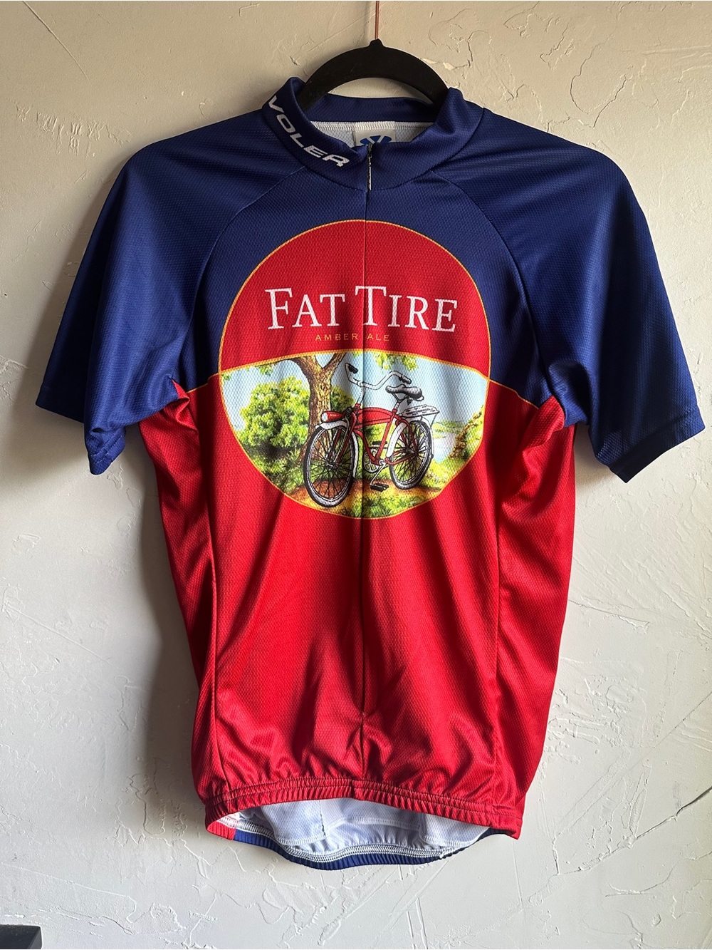 Voler Fat Tire Ale Cycling Jersey Club Cut Bikecore Gorpcore Colorado USA S